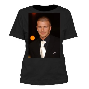 David Beckham Women's Cut T-Shirt