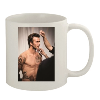 David Beckham 11oz White Mug