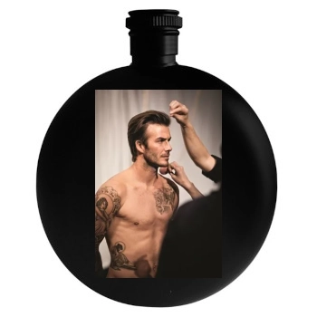 David Beckham Round Flask