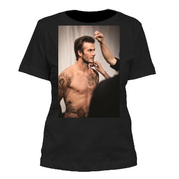 David Beckham Women's Cut T-Shirt