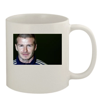 David Beckham 11oz White Mug