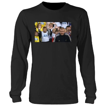 David Beckham Men's Heavy Long Sleeve TShirt