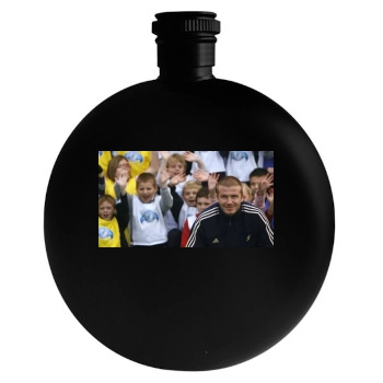 David Beckham Round Flask