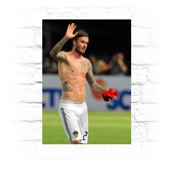 David Beckham Metal Wall Art