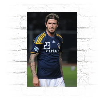 David Beckham Metal Wall Art