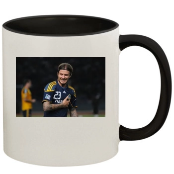 David Beckham 11oz Colored Inner & Handle Mug