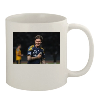 David Beckham 11oz White Mug