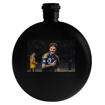 David Beckham Round Flask