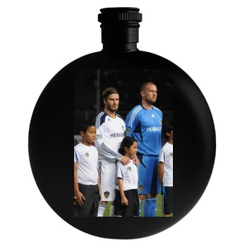 David Beckham Round Flask