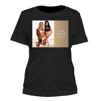 Elisha Cuthbert Women's Cut T-Shirt