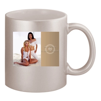 Elisha Cuthbert 11oz Metallic Silver Mug