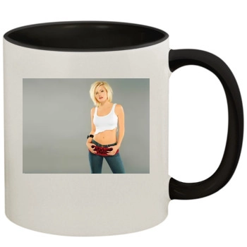 Elisha Cuthbert 11oz Colored Inner & Handle Mug