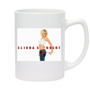 Elisha Cuthbert 14oz White Statesman Mug