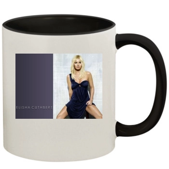 Elisha Cuthbert 11oz Colored Inner & Handle Mug