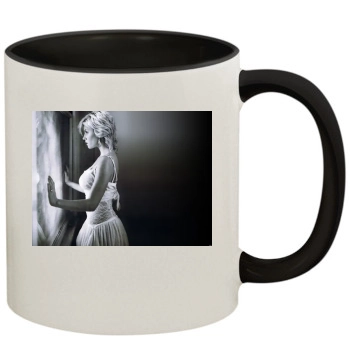 Elisha Cuthbert 11oz Colored Inner & Handle Mug