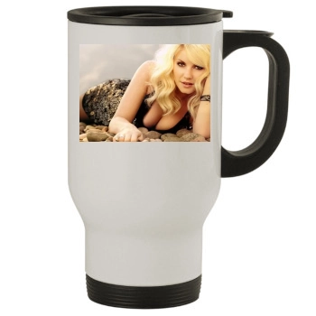 Elisha Cuthbert Stainless Steel Travel Mug