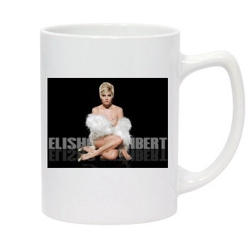 Elisha Cuthbert 14oz White Statesman Mug