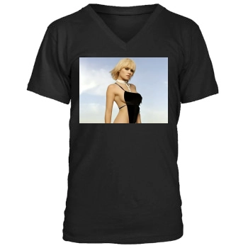 Elisha Cuthbert Men's V-Neck T-Shirt