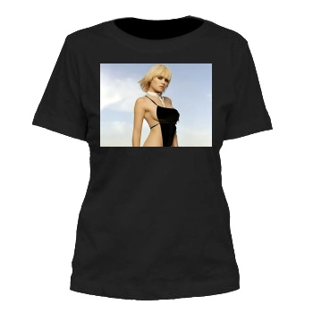 Elisha Cuthbert Women's Cut T-Shirt