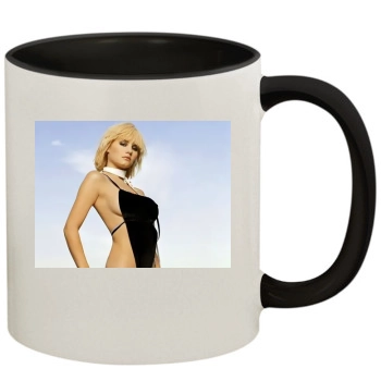 Elisha Cuthbert 11oz Colored Inner & Handle Mug