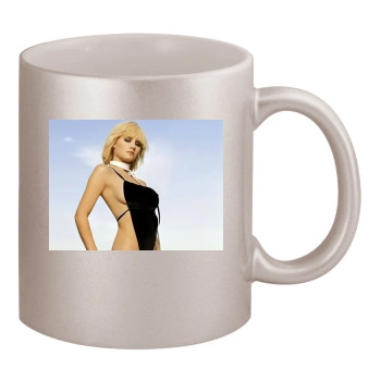 Elisha Cuthbert 11oz Metallic Silver Mug