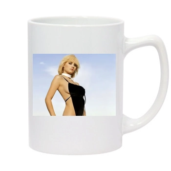 Elisha Cuthbert 14oz White Statesman Mug