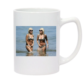 Elisha Cuthbert 14oz White Statesman Mug