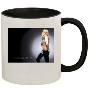 Elisha Cuthbert 11oz Colored Inner & Handle Mug