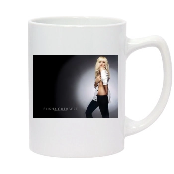 Elisha Cuthbert 14oz White Statesman Mug