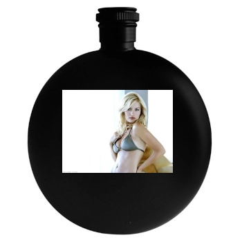 Elisha Cuthbert Round Flask