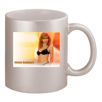 Elisha Cuthbert 11oz Metallic Silver Mug