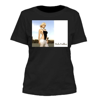 Elisha Cuthbert Women's Cut T-Shirt