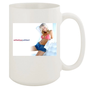 Elisha Cuthbert 15oz White Mug