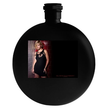 Elisha Cuthbert Round Flask