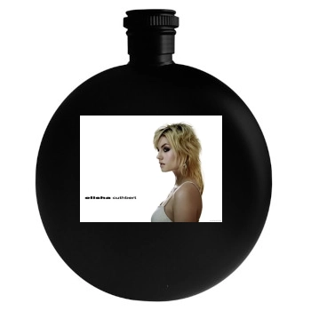 Elisha Cuthbert Round Flask