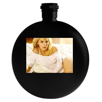 Elisha Cuthbert Round Flask