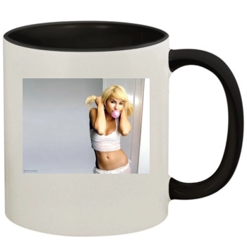 Elisha Cuthbert 11oz Colored Inner & Handle Mug