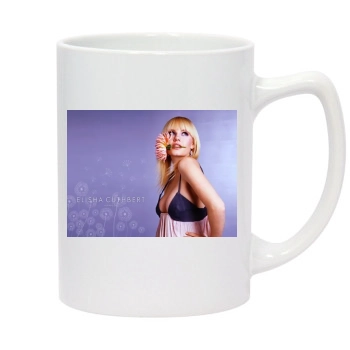 Elisha Cuthbert 14oz White Statesman Mug