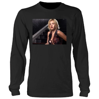 Elisha Cuthbert Men's Heavy Long Sleeve TShirt