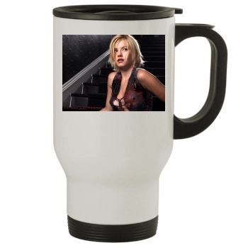 Elisha Cuthbert Stainless Steel Travel Mug