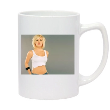 Elisha Cuthbert 14oz White Statesman Mug