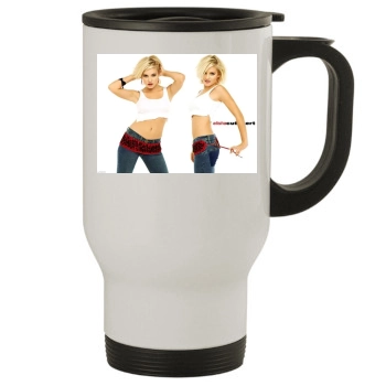 Elisha Cuthbert Stainless Steel Travel Mug