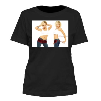 Elisha Cuthbert Women's Cut T-Shirt