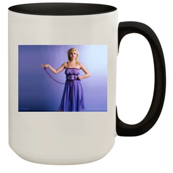 Elisha Cuthbert 15oz Colored Inner & Handle Mug