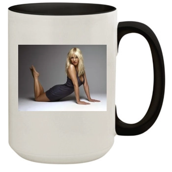 Elisha Cuthbert 15oz Colored Inner & Handle Mug