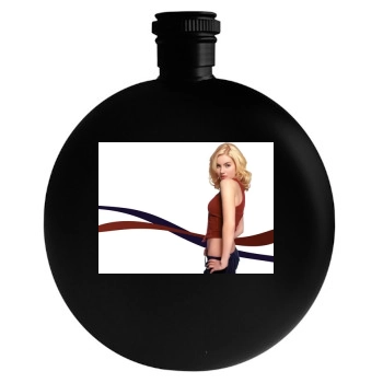 Elisha Cuthbert Round Flask