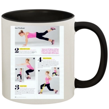 Elisha Cuthbert 11oz Colored Inner & Handle Mug