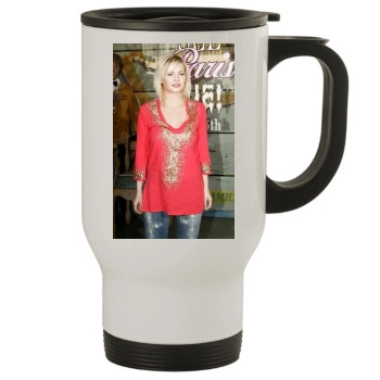 Elisha Cuthbert Stainless Steel Travel Mug