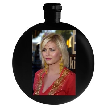 Elisha Cuthbert Round Flask