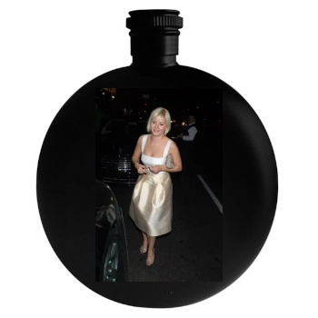 Elisha Cuthbert Round Flask